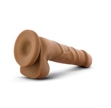Load image into Gallery viewer, Dr. Skin Basic Dildo with Balls - 7.75 inch (Caramel)