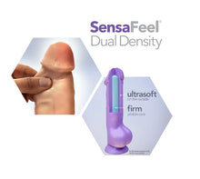 Load image into Gallery viewer, Au Naturel Dildo with Balls - 7 inch (Vanilla)