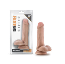 Load image into Gallery viewer, Dr. Skin Dr. Jeffrey Dildo with Balls - 6.5 inch (Vanilla)