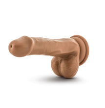 Load image into Gallery viewer, Dr. Skin Dr. Jeffrey Dildo with Balls - 6.5 inch (Caramel)