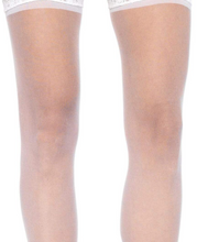 Load image into Gallery viewer, Thea Garter Belt Thigh High - O/S (White)