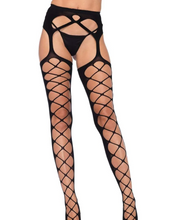 Load image into Gallery viewer, June Stockings with Garter Belt - O/S (Black)