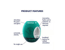 Load image into Gallery viewer, Satisfyer Masturbator Egg - Naughty (Dark Green)