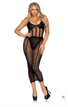 Load image into Gallery viewer, Flawless Bodysuit & Skirt Set- O/S (Black)