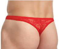 Load image into Gallery viewer, Lace King Lace Thong