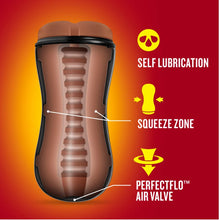 Load image into Gallery viewer, Coverboy Manny The Fireman Self Lubricating Anal Pocket Stroker