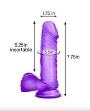 Load image into Gallery viewer, B Yours Sweet N' Hard 2 Dildo with Balls