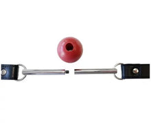 Load image into Gallery viewer, Rouge Ball Gag with Removable Ball and Stainless Steel Rod Adjustable Strap
