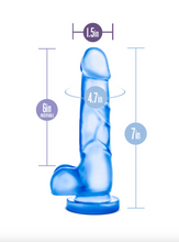 Load image into Gallery viewer, B Yours Sweet N' Hard 4 Dildo with Balls