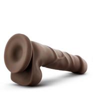 Load image into Gallery viewer, Dr. Skin Realistic Cock Basic 7.75" Chocolate