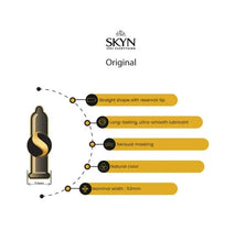 Load image into Gallery viewer, Lifestyles SKYN Original Condoms - 12 Pack
