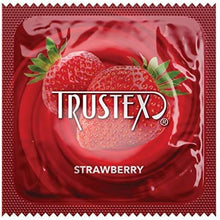 Load image into Gallery viewer, Trustex Strawberry Flavored Condoms- 3 pack