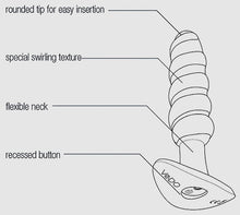 Load image into Gallery viewer, VeDO Twist Recharge Anal Vibrator Recharge (Black)