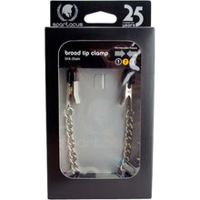 Load image into Gallery viewer, Broad Tip Clamps with Link Chain - Non-Adjustable