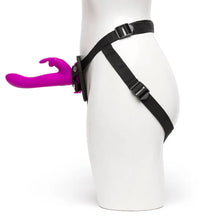 Load image into Gallery viewer, Happy Rabbit Vibrating Strap-On Silicone Vibrating Harness