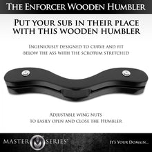 Load image into Gallery viewer, The Enforcer Black Wooden Humbler