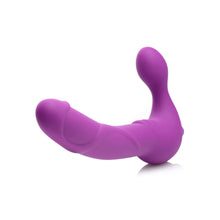 Load image into Gallery viewer, Strap U Royal Revolver Vibrating Silicone Strapless Strap-On