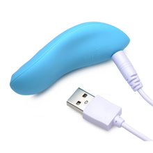 Load image into Gallery viewer, Strap U Mighty Rider 10x Silicone Rechargeable Strapless Strap-On