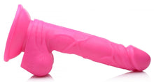 Load image into Gallery viewer, Pop Peckers Dildo with Balls - 6.5 Inch (Pink)