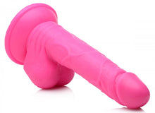 Load image into Gallery viewer, Pop Peckers Dildo with Balls - 6.5 Inch (Pink)