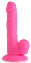 Load image into Gallery viewer, Pop Peckers Dildo with Balls - 6.5 Inch (Pink)