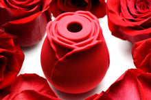 Load image into Gallery viewer, Inmi Bloomgasm Wild Rose 10x Silicone Rechargeable Clit Stimulator with Suction