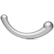 Load image into Gallery viewer, 10X Vibra - Vibrating Silicone Dual-Ended Dildo (Silver)