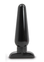 Load image into Gallery viewer, Anal Adventures Basic Anal Plug - Black - Large