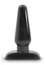 Load image into Gallery viewer, Anal Adventures Basic Anal Plug - Black - Medium