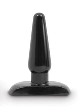 Load image into Gallery viewer, Anal Adventures Basic Anal Plug - Black - Small