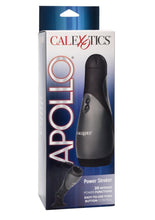 Load image into Gallery viewer, Apollo Power Stroker Masturbator - Black - 8.5in