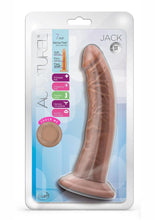 Load image into Gallery viewer, Au Naturel Jack Dildo with Suction Cup - Caramel - 7in