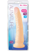 Load image into Gallery viewer, Au Naturel Mr. Slim Dildo - Flesh/Vanilla - 9.5in