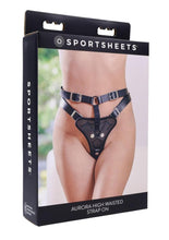 Load image into Gallery viewer, Aurora High Waisted Strap-On - Black