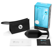 Load image into Gallery viewer, B-Vibe Snug Plug 6 Silicone Weighted Anal Plug