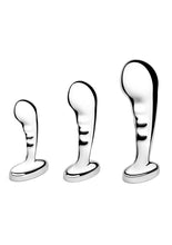 Load image into Gallery viewer, B-Vibe Stainless Steel P-Spot Training - Silver - Set