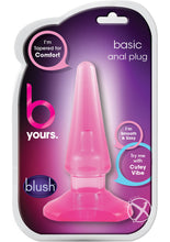 Load image into Gallery viewer, B Yours Basic Butt Plug - Pink