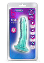 Load image into Gallery viewer, B Yours Plus Hard N' Happy Realistic Dildo - Teal - 5.5in