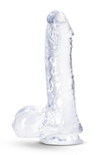 Load image into Gallery viewer, B Yours Plus Rock N' Roll Realistic Dildo with Balls - Clear - 8in