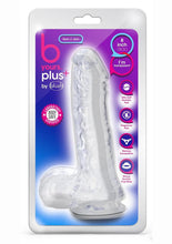 Load image into Gallery viewer, B Yours Plus Rock N' Roll Realistic Dildo with Balls - Clear - 8in