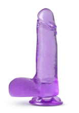 Load image into Gallery viewer, B Yours Plus Rock N' Roll Realistic Dildo with Balls - Purple - 7.25in