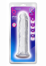 Load image into Gallery viewer, B Yours Plus Thrill N' Drill Realistic Dildo - Clear - 9.5in