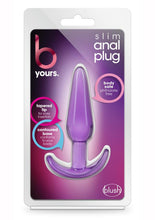 Load image into Gallery viewer, B Yours Slim Butt Plug - Blue/Purple