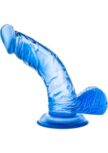 Load image into Gallery viewer, B Yours Sweet N' Hard 8 Dildo with Balls - Blue - 6.5in