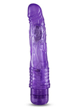 Load image into Gallery viewer, B Yours Vibe 2 Vibrating Dildo - Purple - 9in