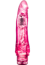 Load image into Gallery viewer, B Yours Vibe 7 Vibrating Dildo - Pink - 8.5in