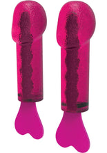 Load image into Gallery viewer, Bachelorette Party Pecker Popsicle Ice Tray 2 Molds - Pink