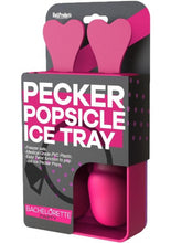 Load image into Gallery viewer, Bachelorette Party Pecker Popsicle Ice Tray 2 Molds - Pink