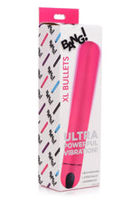 Load image into Gallery viewer, Bang! XL Vibrating Bullet - Pink - XLarge