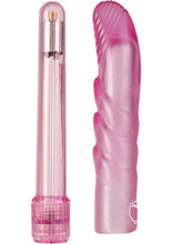 Load image into Gallery viewer, Basic Essentials Slim Softee Vibrator - Pink